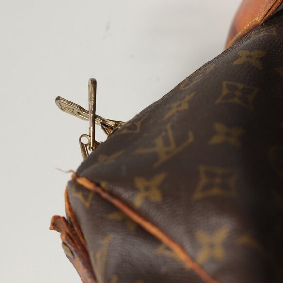 SOLD_Well-loved well-traveled Louis Vuitton monogram duffle bag ISO new home - Picture 10 of 15